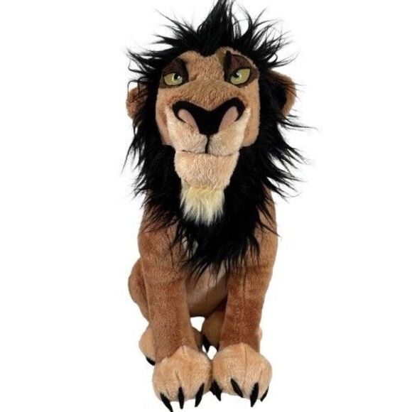 Disney Store Official The Lion King Scar 16" & Nala Plush Stuffed Animal Toy Lot - Picture 2 of 16